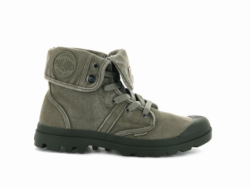 Palladium Pallabrousse Baggy Muške Čizme Zelene ||HP0279485||